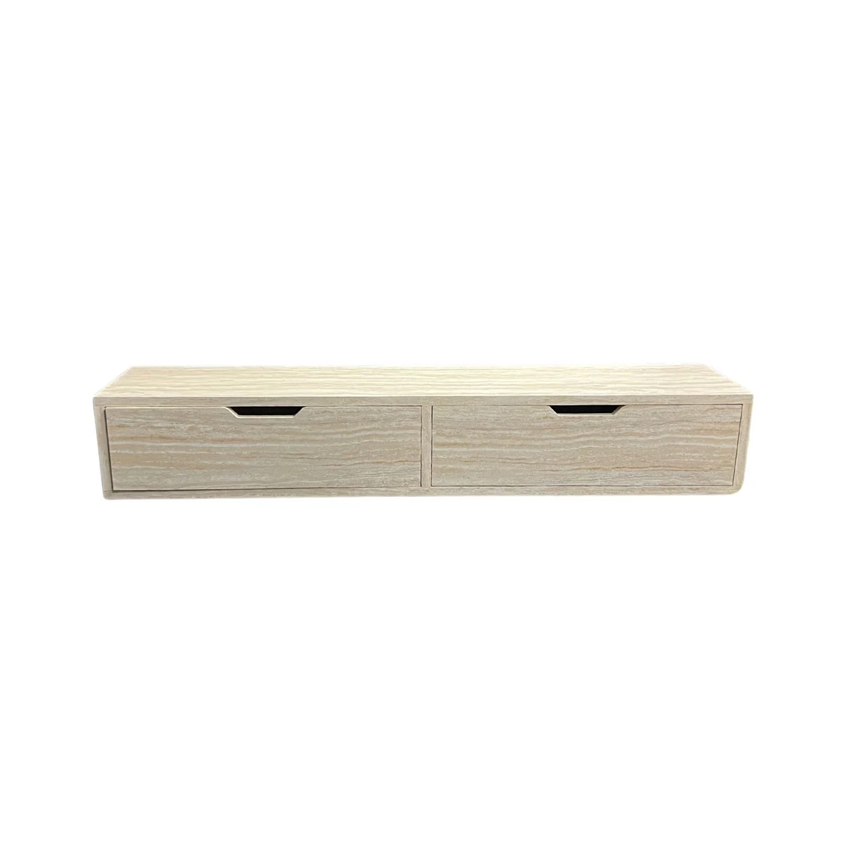 WALL CABINET FLINTSTONE VENEER PLAIN 120X24X20