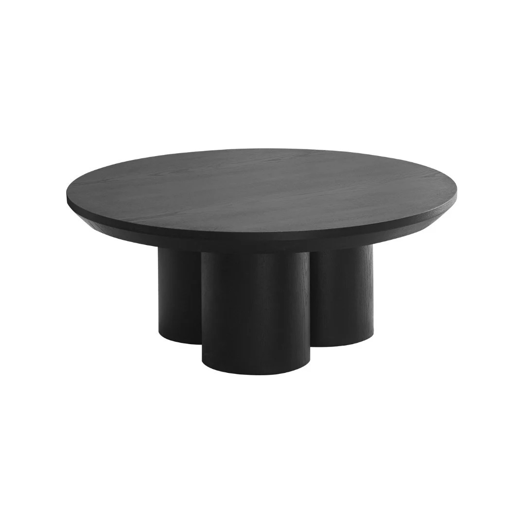 ROYAL COFFEE TABLE 110 Ø BLACK