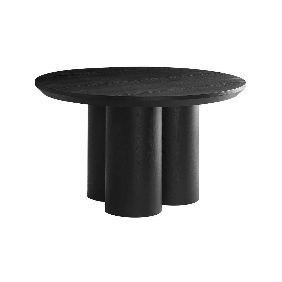 ROYAL DINNING TABLE 130 Ø BLACK