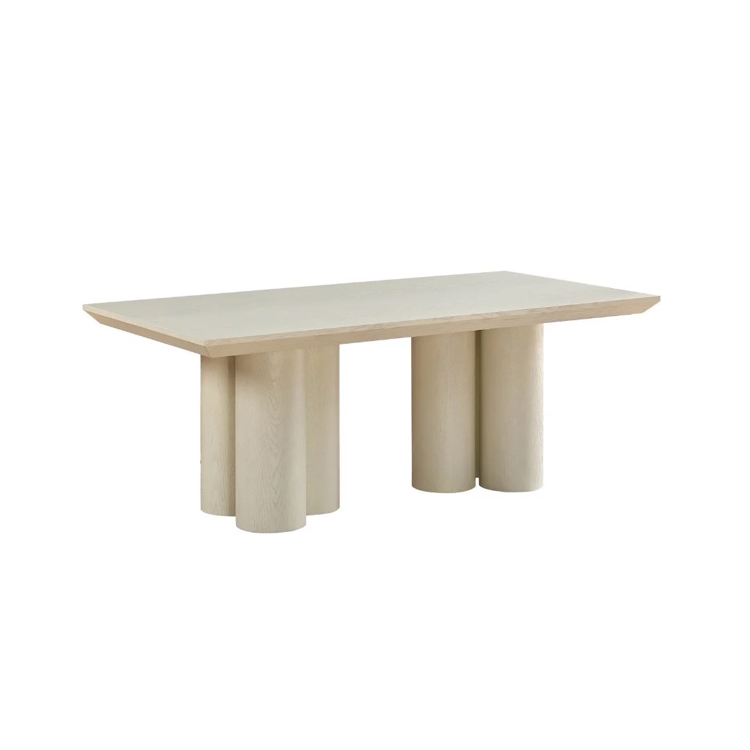 ROYAL DINNING TABLE 200X100X76 CREAM