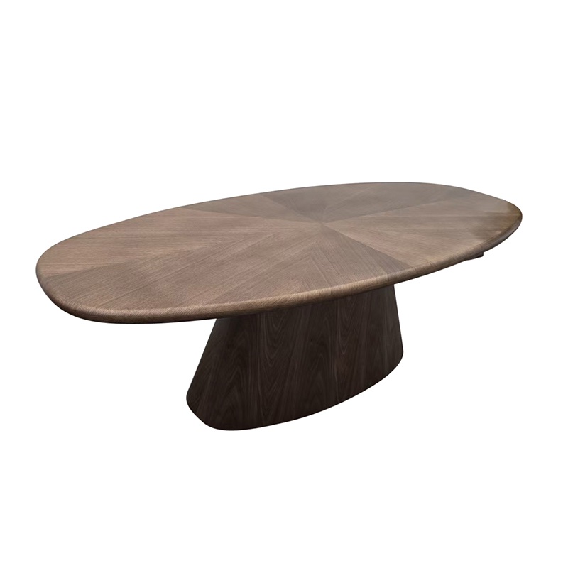 Danish Dining Table Walnut Veneer