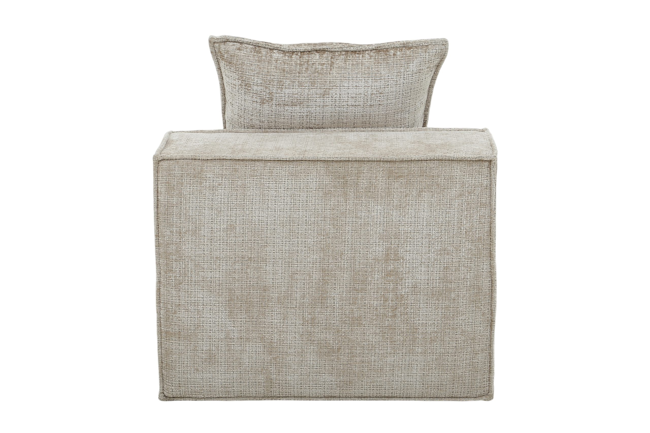 Boneless Sofa Nomad Middle Part Cream 5