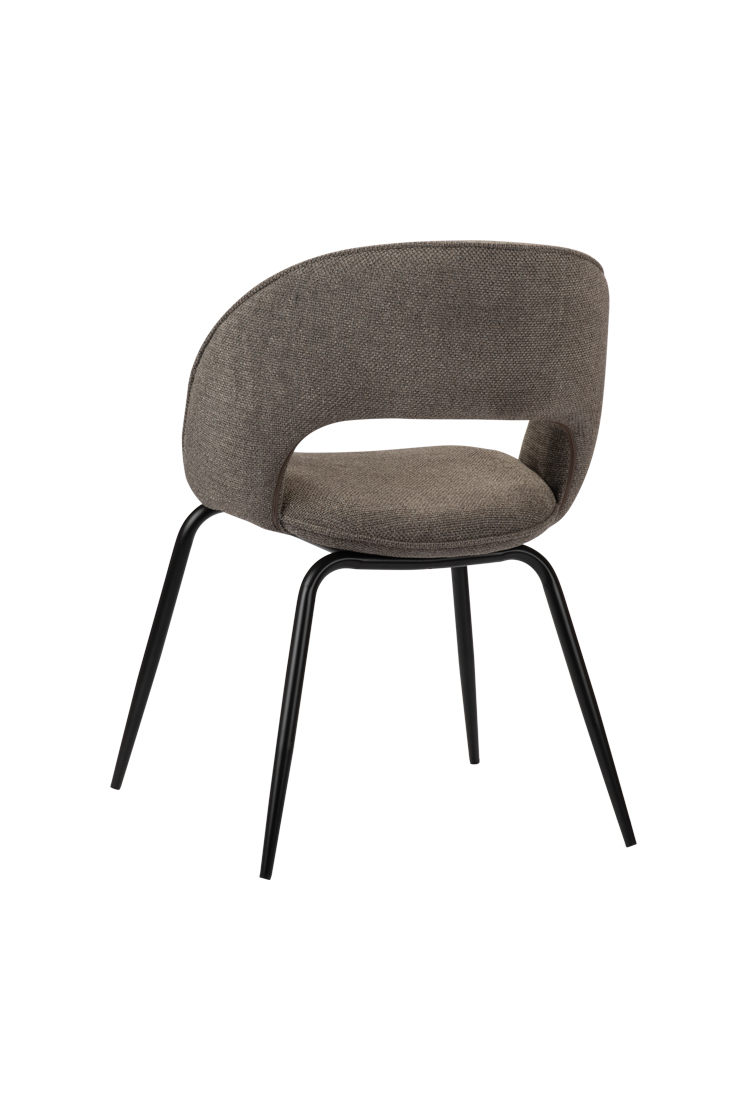 Rainbow Chair Taupe 5